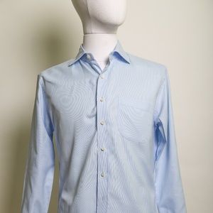 SID MASHBURN Men's Royal Oxford Dress Shirt size16